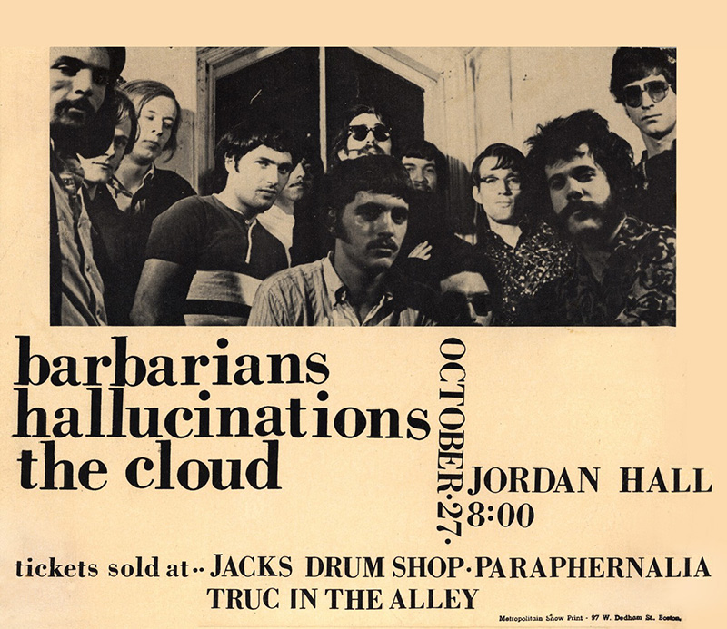 Barbarians – Hallucinations – The Cloud at Jordan Hall 1966 Barbarians - Hallucinations - The Cloud at Jordan Hall 1966