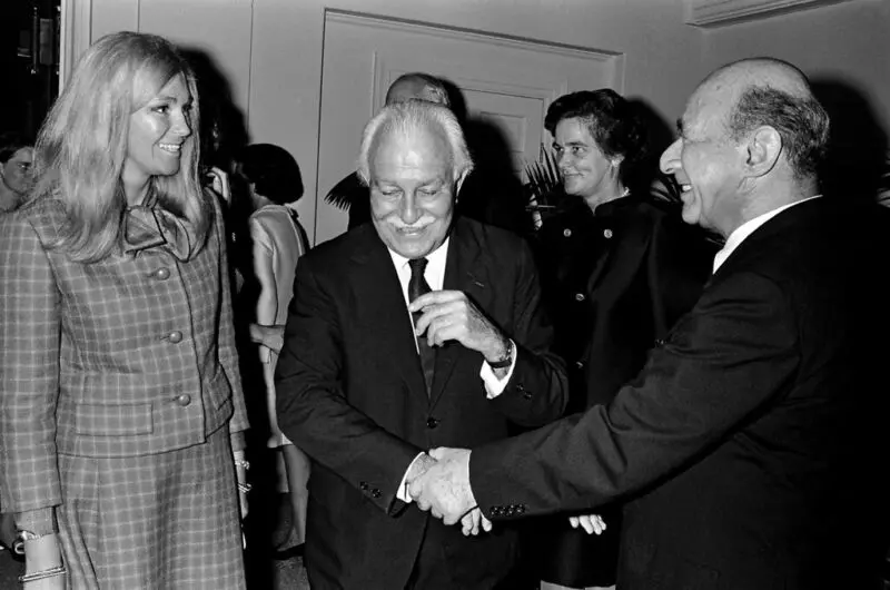 Joan Kennedy – Arthur Fiedler – William Steinberg – Copyright (c) Spencer Grant Joan Kennedy - Arthur Fiedler - William Steinberg