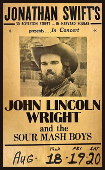 John Lincoln Wright and The Sour Mash Boys at Jonathan Swift’s John Lincoln Wright and The Sour Mash Boys at Jonathan Swift's
