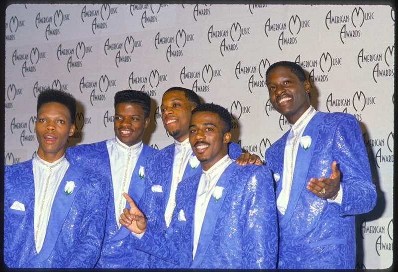 New Edition – 1989 group photo New Edition - 1989 group photo