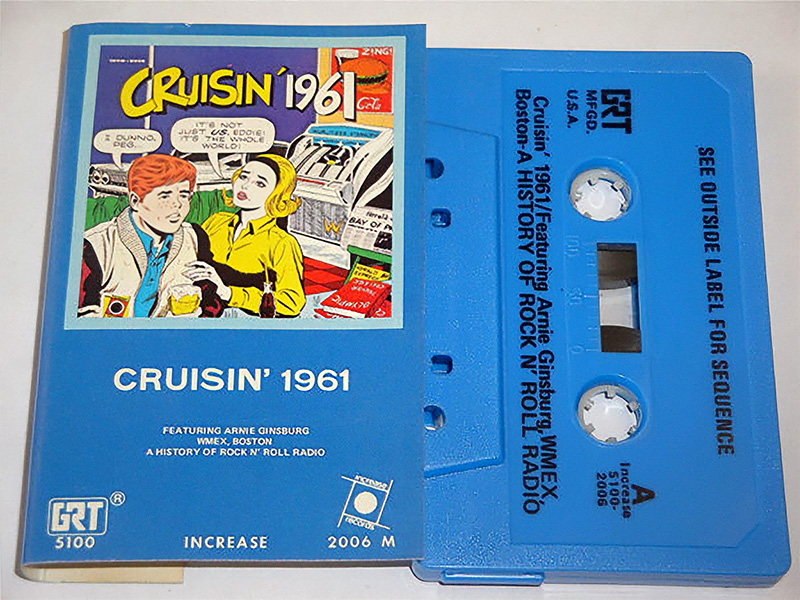 Arnie Ginsburg Boston Cruisin’ 1961 cassette Arnie Ginsburg Boston Cruisin' 1961 cassette