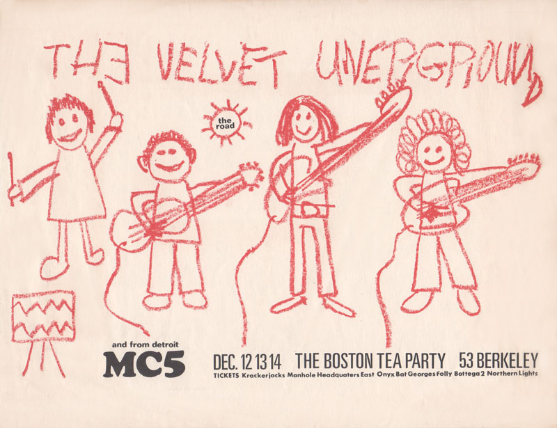 Velvet Underground and MC5 at The Boston Tea Party Velvet Underground and MC5 at The Boston Tea Party