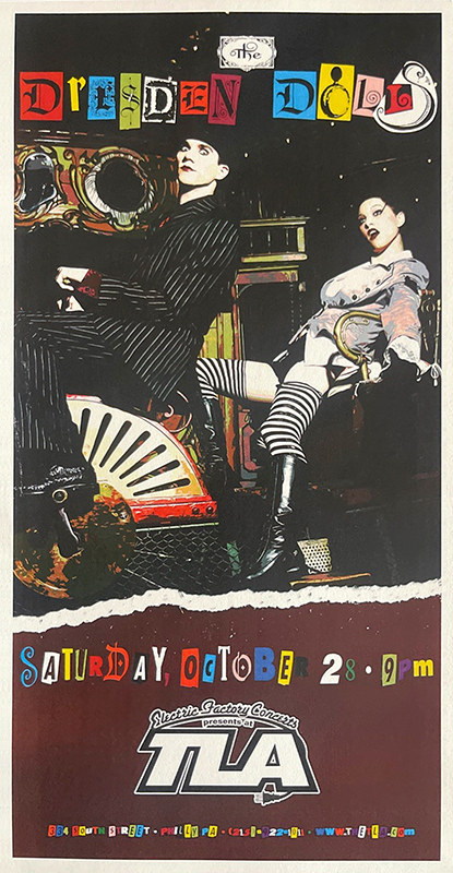Dresden Dolls at Theatre of Living Arts PA Dresden Dolls at Theatre of Living Arts PA