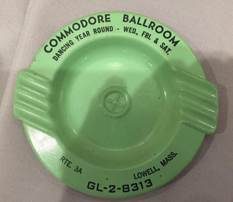 Commodore Ballroom ashtray Commodore Ballroom ashtray