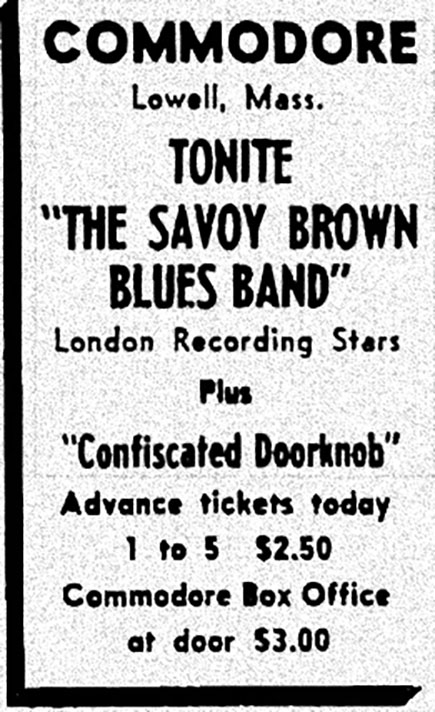 The Savoy Brown Blues Band at Commodore Ballroom The Savoy Brown Blues Band at Commodore Ballroom