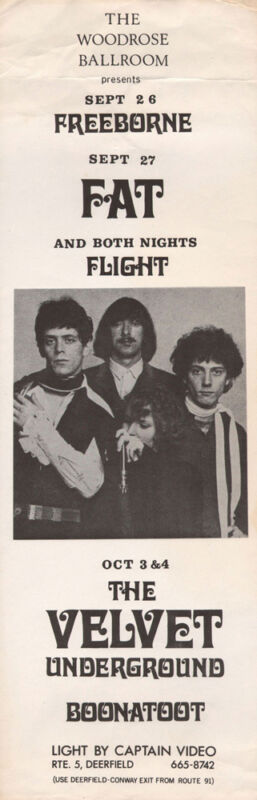 The Velvet Underground at The Woodrose Ballroom The Velvet Underground at The Woodrose Ballroom