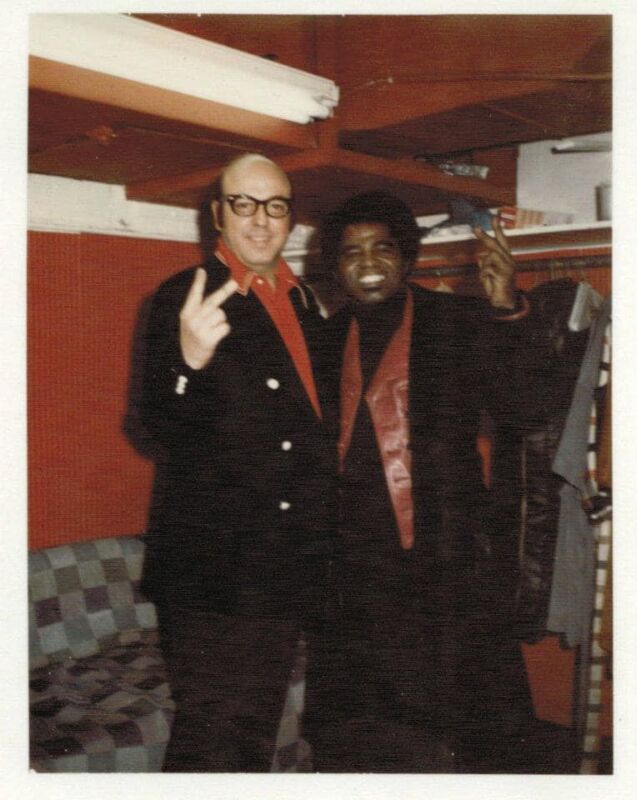 Rudy Guarino and James Brown