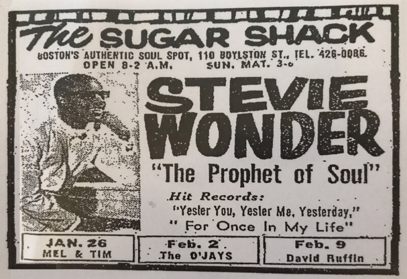 Stevie Wonder at The Sugar Shack 1970 The Sugar Shack
