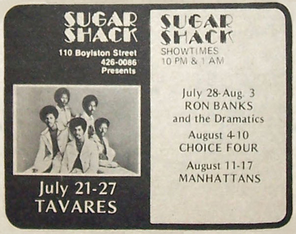 Tavares at The Sugar Shack