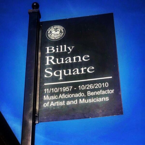 Billy Ruane Square sign Billy Ruane Square sign
