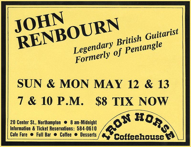 John Renbourn at Iron Horse John Renbourn at Iron Horse