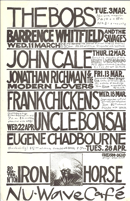 The Bobs – Barrence Whitfield at Iron Horse The Bobs - Barrence Whitfield at Iron Horse