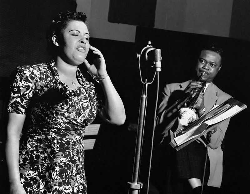 Billie Holliday and Frankie Newton – credit Charles Peterson / Don Peterson Billie Holliday and Frankie Newton - credit Charles Peterson / Don Peterson