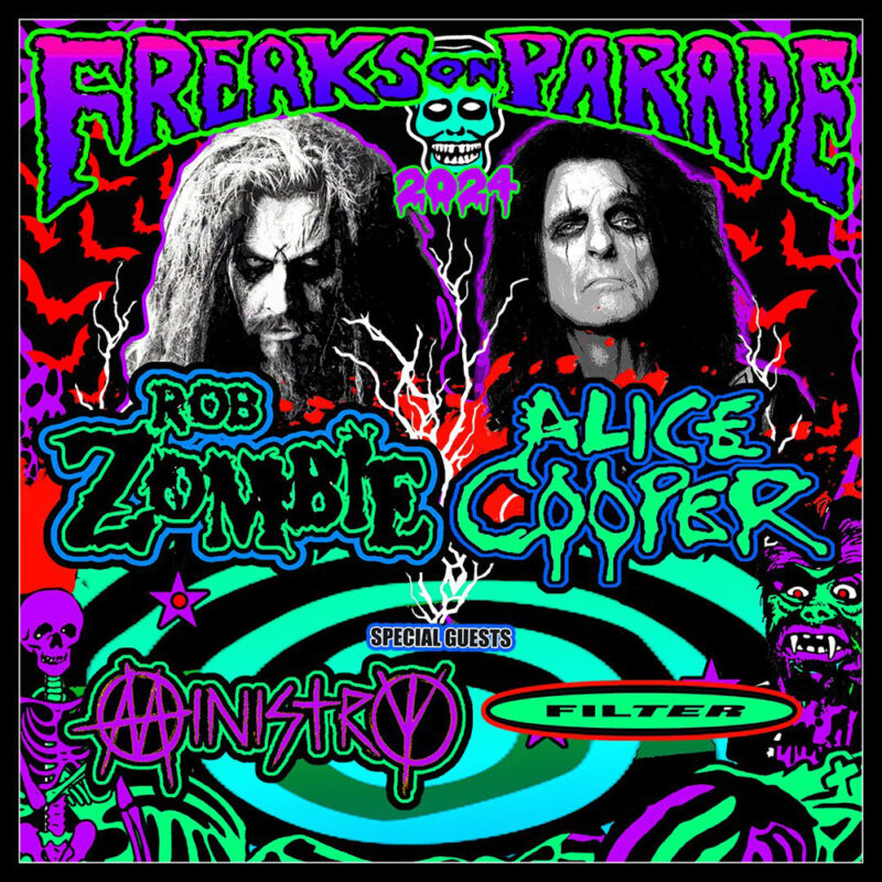 Rob Zombie and Alice Cooper poster Rob Zombie and Alice Cooper poster