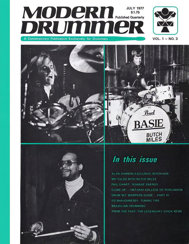 Alan Dawson – Modern Drummer July 1977 Alan Dawson - Modern Drummer July 1977