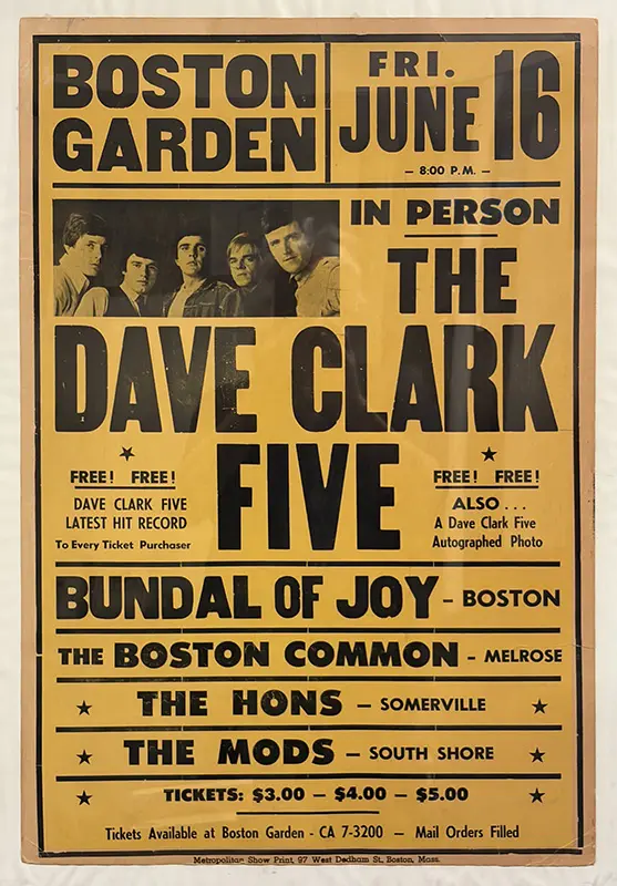 The Dave Clark Five – The Mods at Boston Garden 1967 The Dave Clark Five - The Mods at Boston Garden 1967
