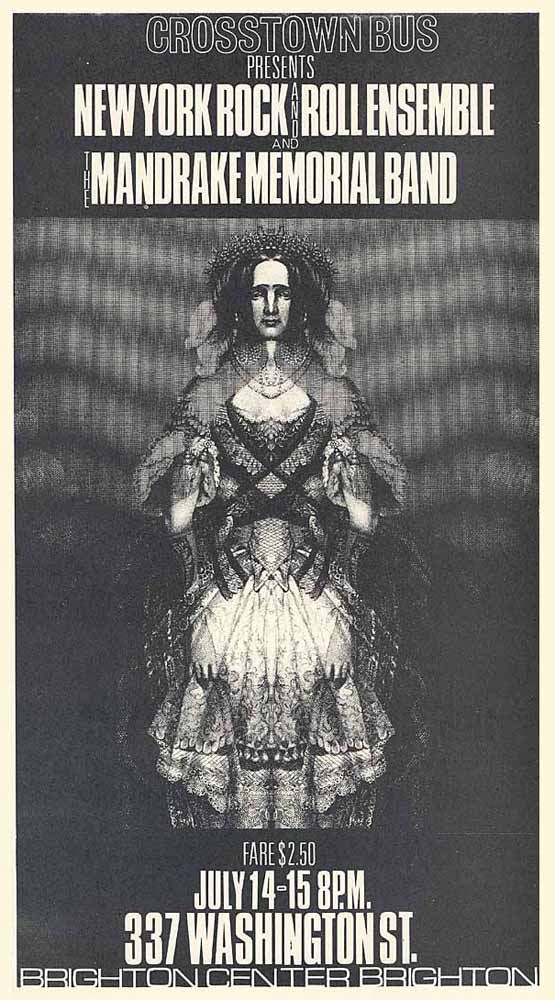 New York Rock and Roll Ensemble and Mandrake Memorial Band July 14-15, 1967 New York Rock and Roll Ensemble and Mandrake Memorial Band July 14-15, 1967