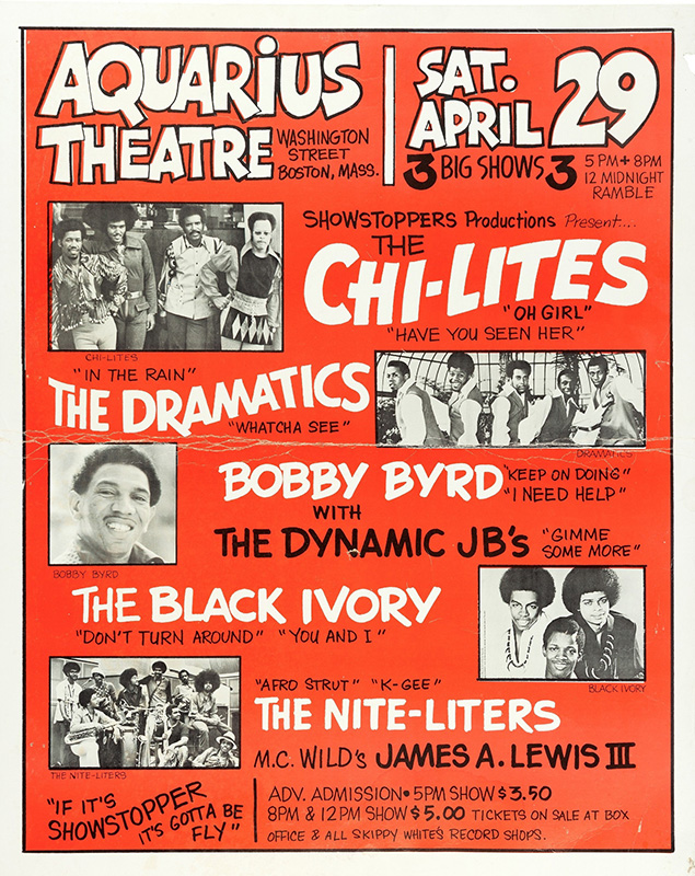 Chi-Lites at Aquarius Theatre Chi-Lites at Aquarius Theatre