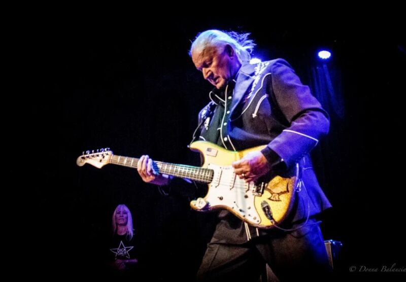Dick Dale (with wife Lana Dale) – photo by Donna Bolancia Dick Dale (with wife Lana Dale) - photo by Donna Bolancia