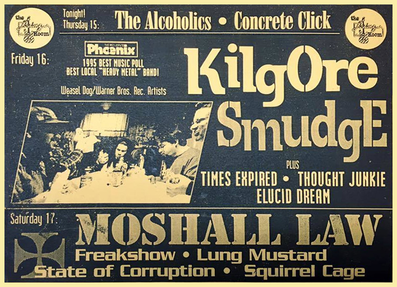 Kilgore Smudge at The Living Room Kilgore Smudge at The Living Room