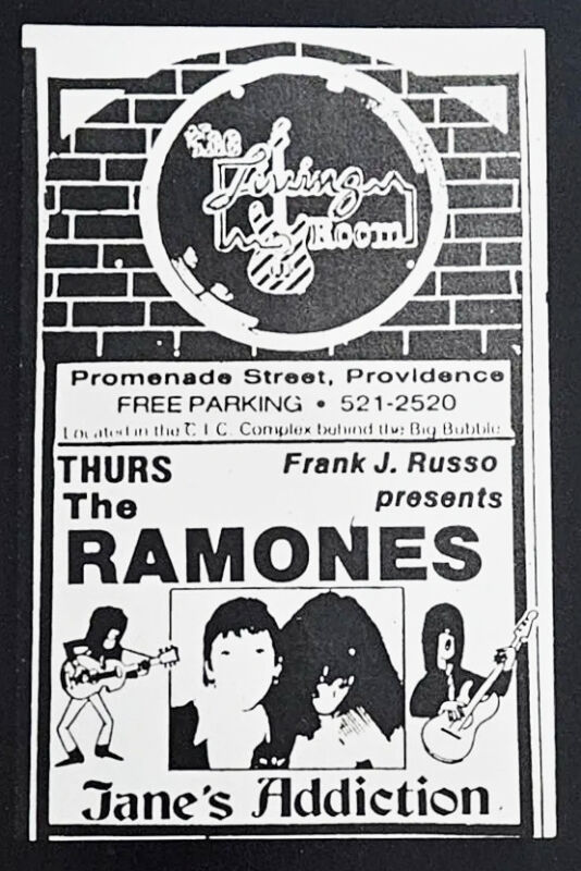 The Ramones at The Living Room 1988 The Ramones at The Living Room 1988