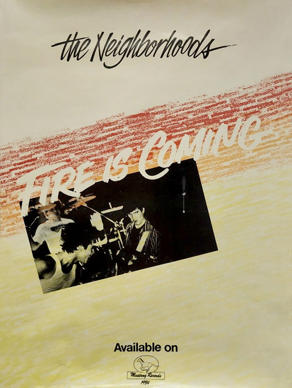 The Neighborhoods – Fire Is Coming poster The Neighborhoods - Fire Is Coming poster