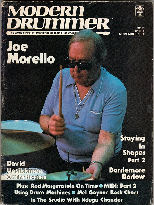 Joe Morello – Modern Drummer 1986 Joe Morello - Modern Drummer 1986