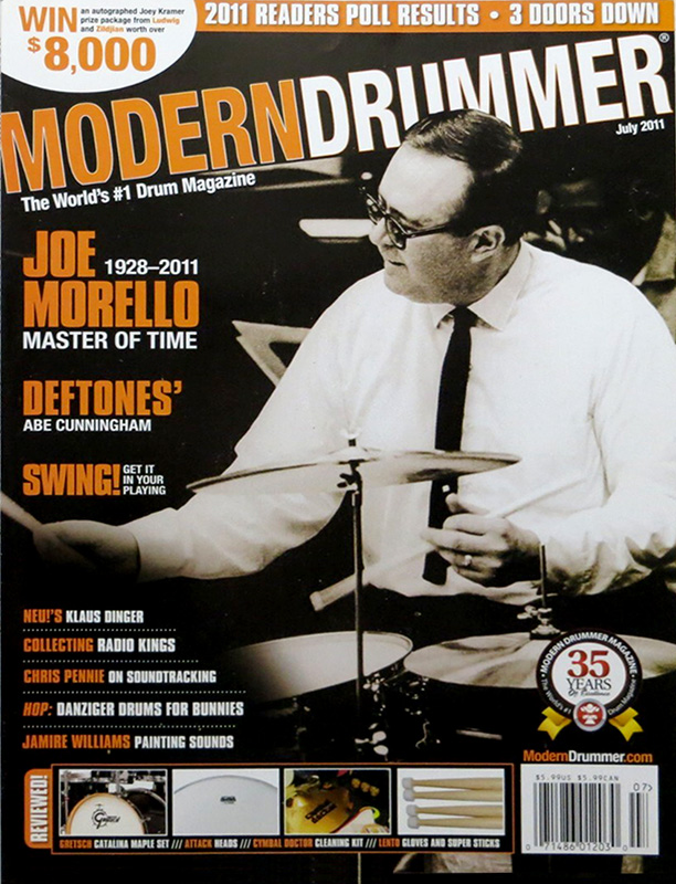 Joe Morello – Modern Drummer 2011 Joe Morello - Modern Drummer 2011