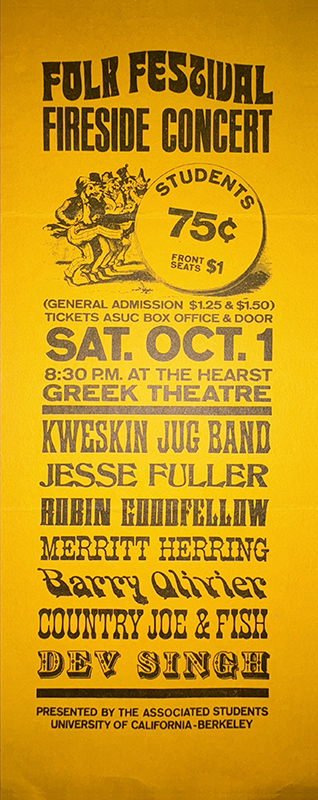 Fireside Concert – Kweskin Jug Band 1966 – from the collection of Mitch Diamond Fireside Concert - Kweskin Jug Band 1966 - from the collection of Mitch Diamond