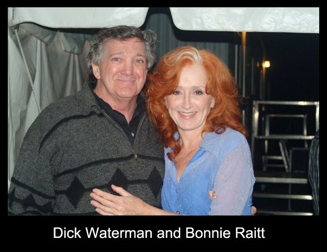 Dick Waterman and Bonnie Raitt