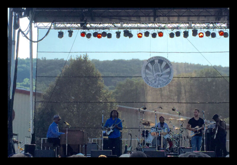 Booker T. Jones on the Green River Stage, Saturday, July 11, 2015. (Photo by David Sokol) Booker T. Jones on the Green River Stage, Saturday, July 11, 2015. (Photo by David Sokol)