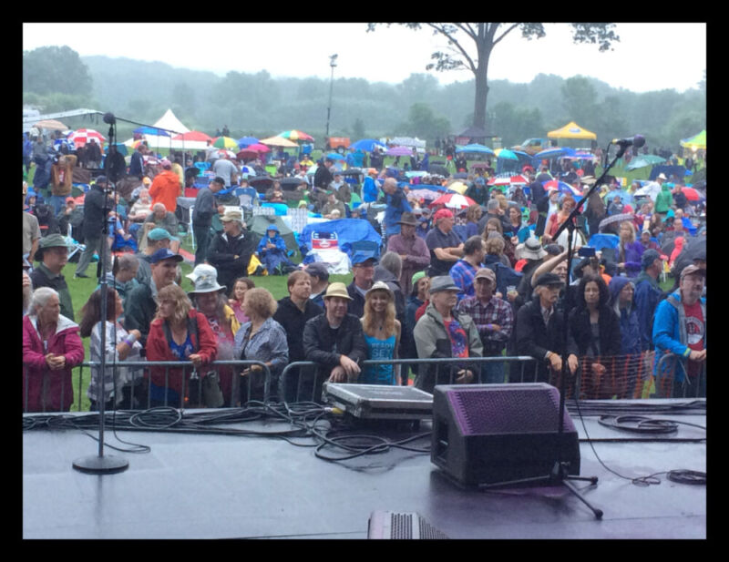 The view from the rainy Green River Stage, Friday, July 14, 2017. (Photo by David Sokol) The view from the rainy Green River Stage, Friday, July 14, 2017. (Photo by David Sokol)
