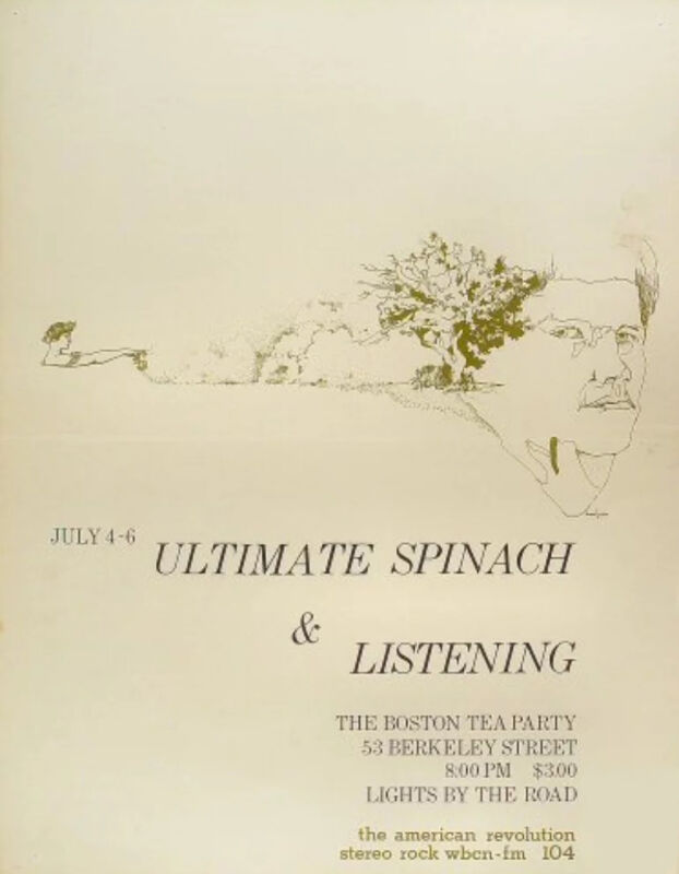 Ultimate Spinach and Listening at The Boston Tea Party Ultimate Spinach