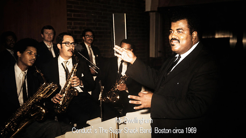 Herschel Dwellingham Conducting The Sugar Shack Band in Boston 1969 Herschel Dwellingham Conducting The Sugar Shack Band in Boston 1969