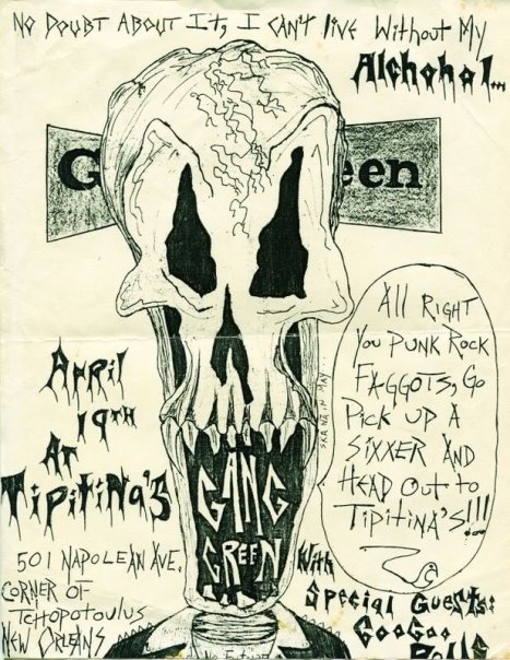 Gang Green at Tipitina’s