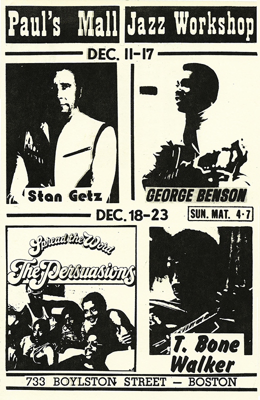 Jazz Workshop – Paul’s Mall ad – from collection of Mitch Diamond Jazz Workshop - Paul's Mall ad - from collection of Mitch Diamond