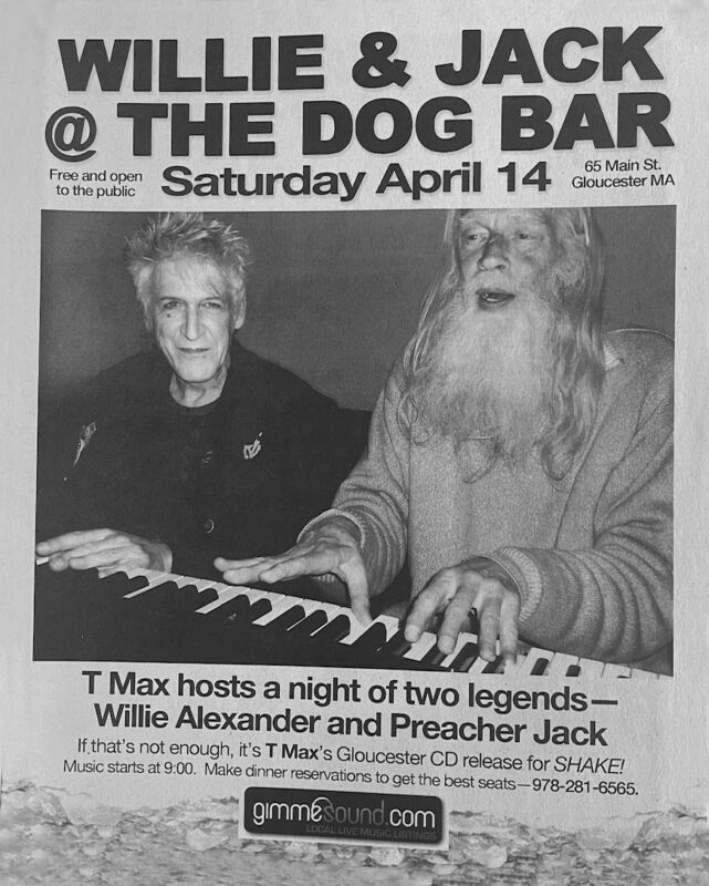 Willie and Jack at The Dog Bar Preacher Jack