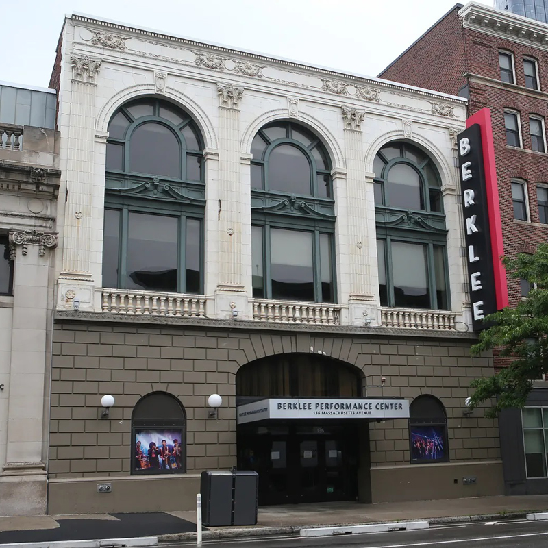 Berklee Performance Center - photo by Nancy Lane