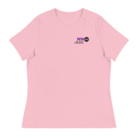 ★tansanmagnesium★ Mountain T-shirt Light Pink Women Women's Relaxed T-Shirt | The Music Museum of New England