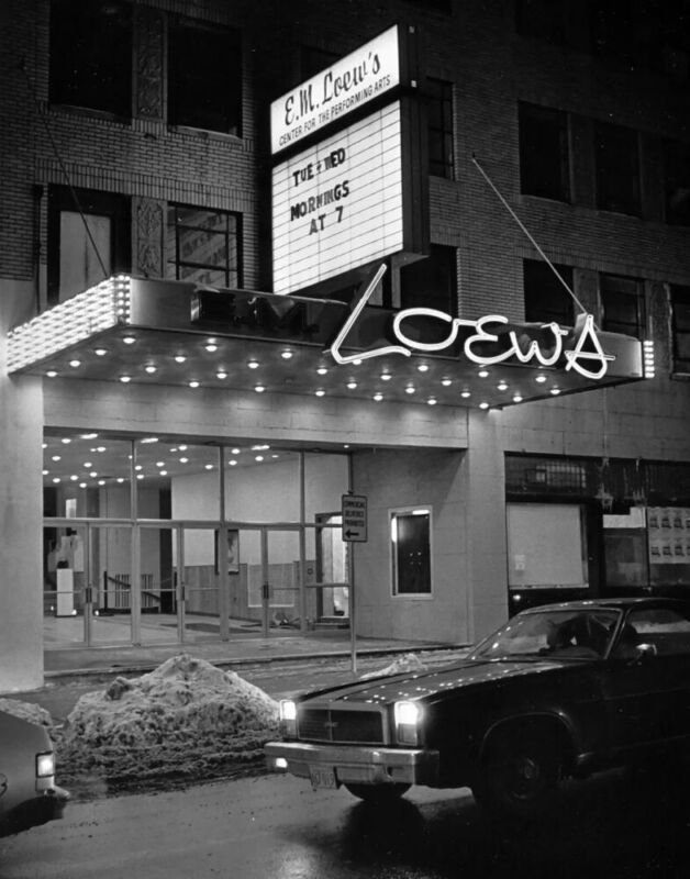 E.M. Loews Center for the Performing Arts 1982 E.M. Loews Center for the Performing Arts 1982