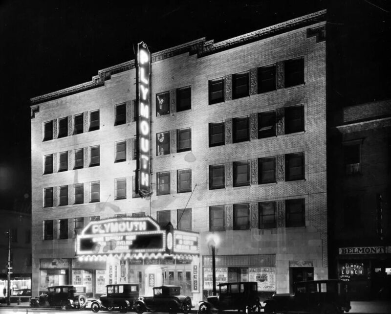 Plymouth Theatre 1928 Plymouth Theatre 1928