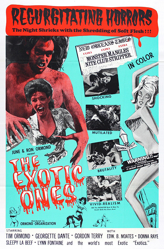The Exotic Ones (1968) movie poster The Exotic Ones (1968) movie poster
