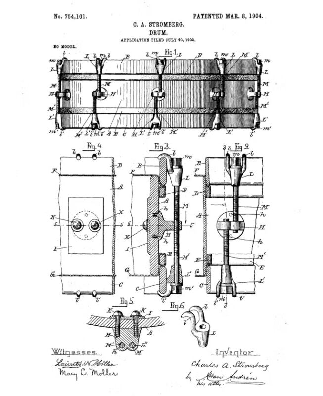 1904 Stromberg Patent Illustration 1904 Stromberg Patent Illustration