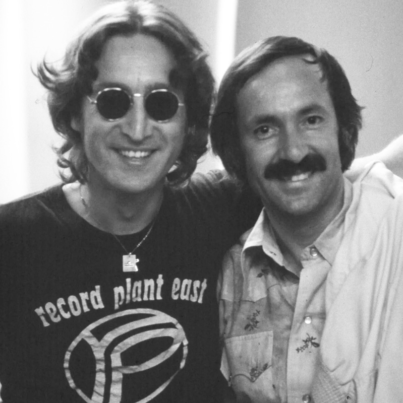 Al Coury and John Lennon Al Coury and John Lennon