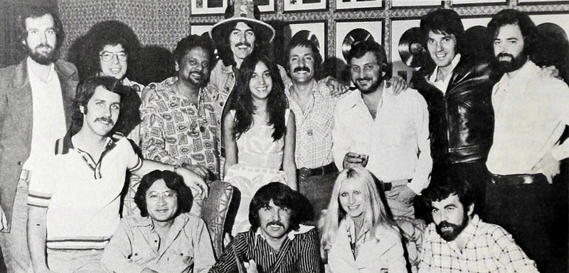 Al Coury at a Capitol Tower party honoring George Harrison’s Dark Horse album Al Coury at a Capitol Tower party honoring George Harrison’s Dark Horse album