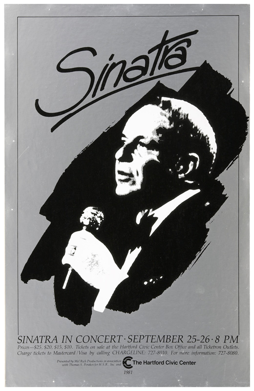 Frank Sinatra at Hartford Civic Center 1981 Frank Sinatra at Hartford Civic Center 1981