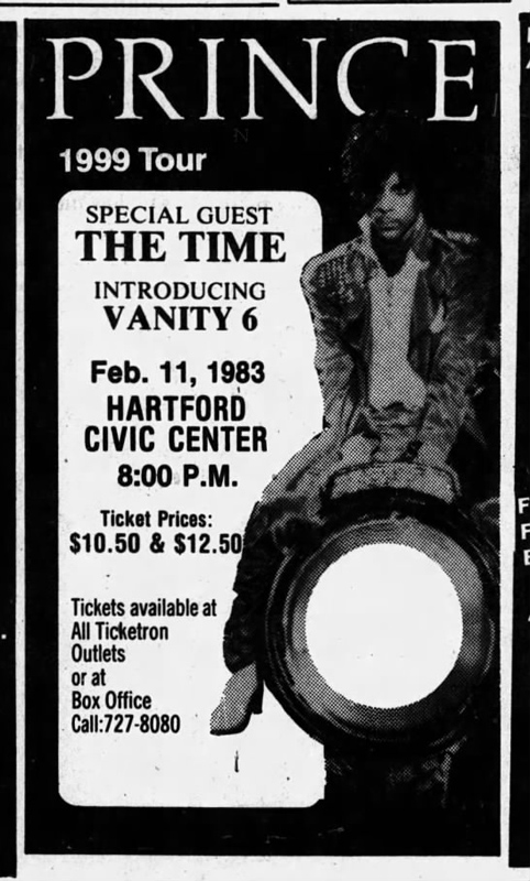 Prince at Hartford Civic Center 1999 Prince at Hartford Civic Center 1999