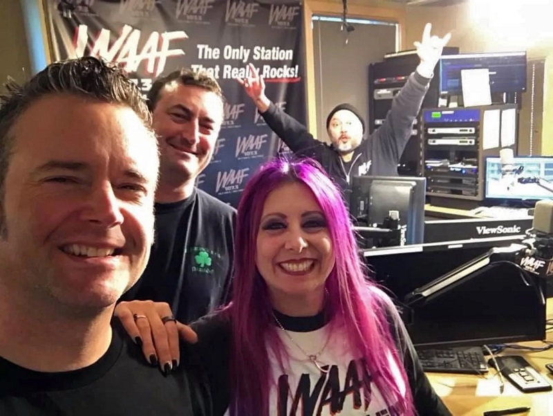 WAAF final broadcast – Sean Corcoran – Ed Johnson – Mistress Carrie – Mike Hsu WAAF final broadcast - Sean Corcoran - Ed Johnson - Mistress Carrie - Mike Hsu