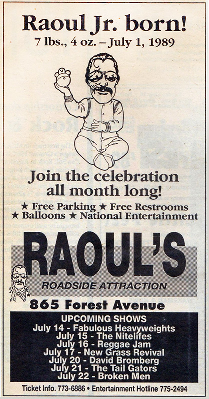 Raoul Junior ad Raoul Junior ad