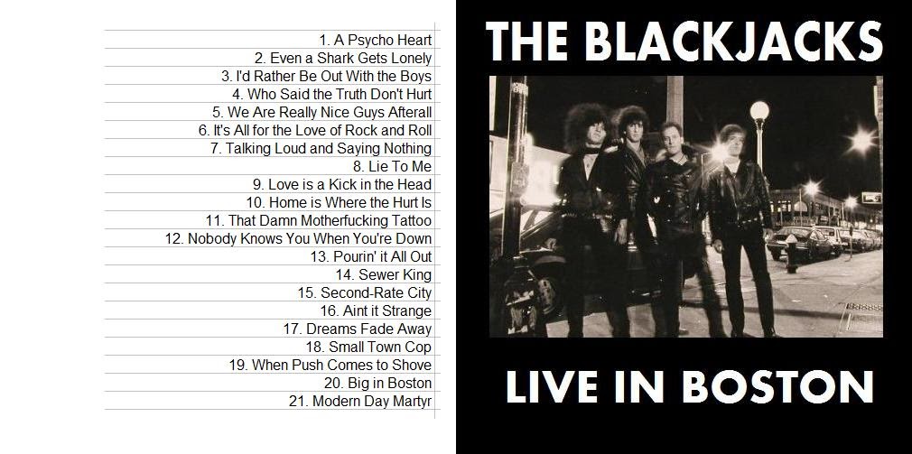 The Blackjacks – Live in Boston